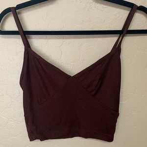 Cropped Brown Tank